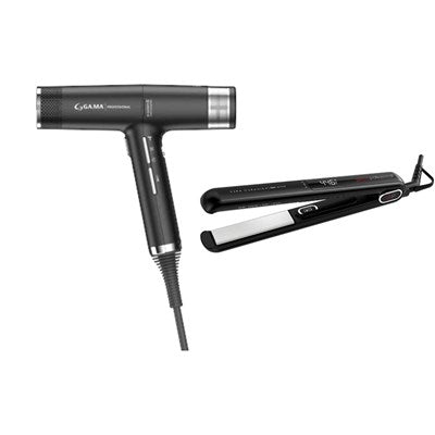 gama.professional IQ3 Profectto Dryer - Black, get Flat Iron Free