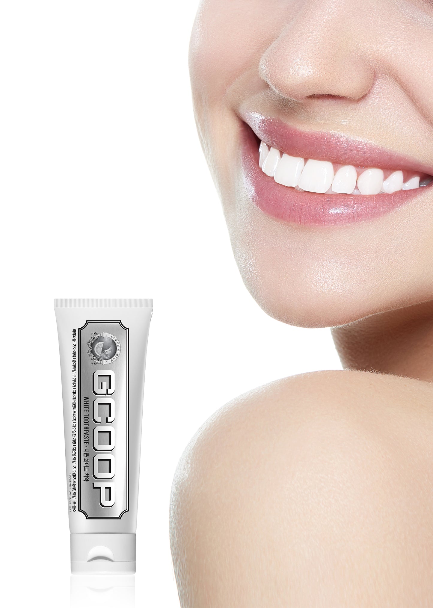 GCOOP White Toothpaste Set (5 pc)