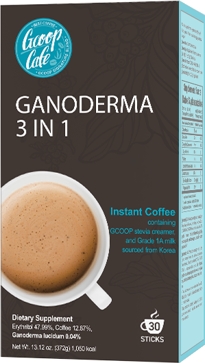 Gcoop Café Ganoderma 3 în 1 Instant Coffee