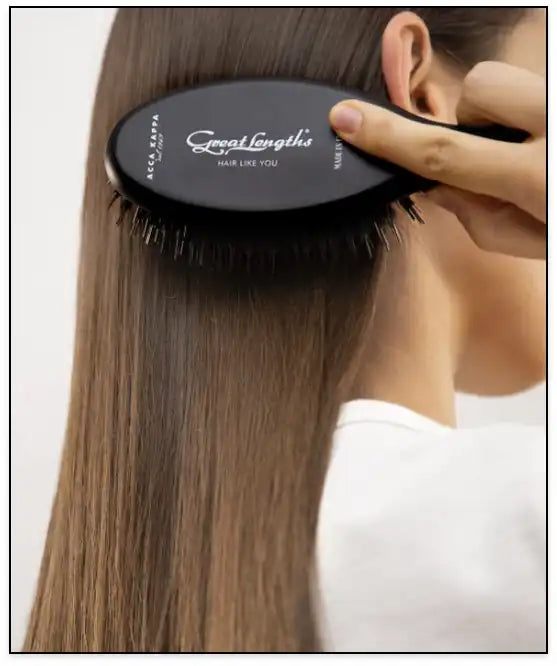 Great Lengths Acca Kappa Hair Extensions Oval  Paddle Brush